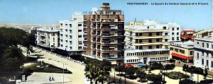 Mostaganem - Square du Docteur Queyrat - Prisunic
